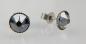 Preview: Crystal Blue Shade - Black Jack Ohrstecker LE